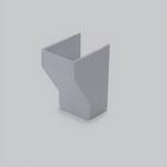 MDCB4101 コンビネーション4号100型 グレー マサル工業