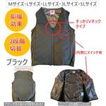 電熱ベスト5箇所発熱 SHB-7 30000mAhバッテリー付き さくら電子