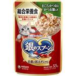 銀のスプーン パウチ 総合栄養食 まぐろ・かつおにかつお節入り ユニ・チャーム