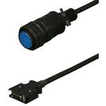 三菱電機J2S対応エンコーダケーブル<直結><ストレートプラグ><可動><MR-ENCBL**M-H相当品> ダイヤトレンド