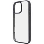 RT-P49CC16/BM iPhone 16 Pro Max Like standard 衝撃吸収 バンパー メタリック ハイブリッドケース / ブラック レイ・アウト