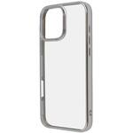 RT-P49CC16/SVM iPhone 16 Pro Max Like standard 衝撃吸収 バンパー メタリック ハイブリッドケース / シルバー レイ・アウト