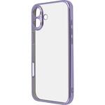 RT-P48PFC2/LDM iPhone 16 Plus Like standard 精密設計 カメラ保護 衝撃吸収 バンパー メタリック TPUソフトケース / ラベンダー レイ・アウト