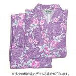 おせわさん おくつろ着 婦人/パープル/M ウェルファン