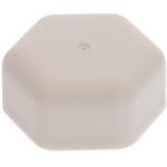 M10 六角ボルト用キャップ 白(エラストマー)(パック品) OHSATO(大里)