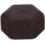 M10 六角ボルト用キャップ ブラウン(エラストマー)(パック品) OHSATO(大里)