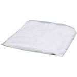 W0124 定型白メリヤスウエス 新品生地 白 35×35cm 1セット 20袋入 日光物産(NIKKO)