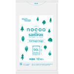 CN91 NOCOO(ノクー)ゴミ袋 雑色半透明 日本サニパック
