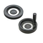 PSN150-HN16 プラスチック ソリッド ハンドル車 回転握り付 軸穴加工付 イマオコーポレーション