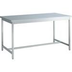 L79AFE S01 ステンレス実験台・作業台 片面 アジャスタータイプ 棚無 引出し無 1200×750×800mm オカムラ(岡村製作所)