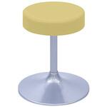 TB-1562-01(H350) A型クランケチェアー Φ360mm ビニルレザーアイボリー TB-1562-01 H350 高田ベッド製作所