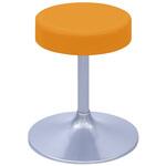 TB-1562-01(H350) A型クランケチェアー Φ360mm ビニルレザーオレンジ TB-1562-01 H350 高田ベッド製作所