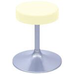 TB-1562-01(H400) A型クランケチェアー Φ360mm ビニルレザークリーム TB-1562-01 H400 高田ベッド製作所