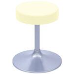 TB-1562-01(H450) A型クランケチェアー Φ360mm ビニルレザークリーム TB-1562-01 H450 高田ベッド製作所