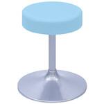 TB-1562-01(H350) A型クランケチェアー Φ360mm ビニルレザースカイブルー TB-1562-01 H350 高田ベッド製作所