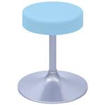 TB-1562-01(H400) A型クランケチェアー Φ360mm ビニルレザースカイブルー TB-1562-01 H400 高田ベッド製作所