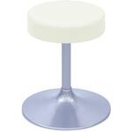 TB-1562-01(H450) A型クランケチェアー Φ360mm ビニルレザー白 TB-1562-01 H450 高田ベッド製作所