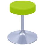 TB-1562-01(H350) A型クランケチェアー Φ360mm ビニルレザー抹茶 TB-1562-01 H350 高田ベッド製作所