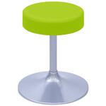 TB-1562-01(H400) A型クランケチェアー Φ360mm ビニルレザー抹茶 TB-1562-01 H400 高田ベッド製作所