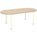 TB-1574-02(90X240CM) ナーステーブルR 02 H90 ナチュラル TB-1574-02 90X240CM 高田ベッド製作所