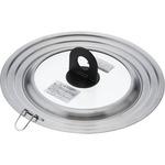 ステンレス製ガラス窓付きフライパンカバー CAINZ(カインズ)