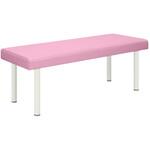 TB-183(55X160X50CM) 診察台 小児用  ビニルレザーピンク TB-183 55X160X50CM 高田ベッド製作所