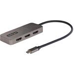 ディスプレイアダプター/USB Type-C接続/トリプルモニター/1080p 30Hz HDMI/MSTハブ/Type-C マルチモニター ディスプレイアダプター/Windowsのみ StarTech.com ディスプレイアダプター/USB Type-C接続/トリプルモニター/1080p 30Hz HDMI/MSTハブ/Type-C マルチモニター ディスプレイアダプター/Windowsのみ StarTech.com