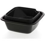 14293 正角丼 中皿 黒 cotta