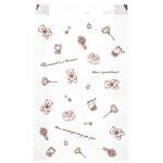 41697 クラフトバッグ S バラエティ/ホワイト(100枚) cotta