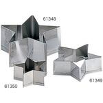 61348 18-8クッキー抜型 スター 大 cotta