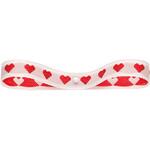 62832 ハートプリモ4 ホワイト&レッド cotta