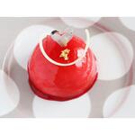 88756 シリコマート シリコンフレックスSF002 半球(直径70mm) cotta