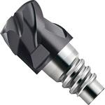 ConeFitヘッド交換式 コーナーR付き超硬エンドミル TAXコート プロトティップ