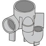 M-UT45L右100X50P-150 マスM-UT- 45L右100×50P-150 前澤化成工業