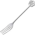 407248 mizuhikiシルバーデザートフォーク 高桑金属