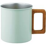 409402 木柄マグLグリーン 高桑金属