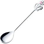 402366 ロイヤルクラウンシルバーピンクコーヒースプーン 高桑金属