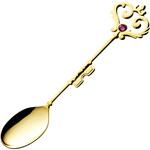 401253 ハーキィゴールドパープルティースプーン 高桑金属