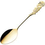 004980 ローズカトラリーゴールドデザートスプーン 高桑金属