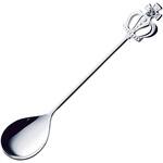 002993 ロイヤルクラウンシルバークリアコーヒースプーン 高桑金属