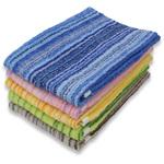 カラフルエコ フェイスタオル 林