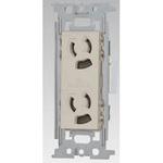 抜止接地ダブルコンセント 東芝ライテック