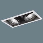 天井埋込型  ユニバーサルダウンライト システムライト J12V50形(35W)器具相当 配光調整機能付 2灯用 調光タイプ(ライコン別売)  TOLSO(トルソー) LiBecoM(リベコム) 12Vミニハロゲン電球50形1灯器具相当 Panasonic(パナソニック)