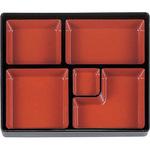 1-364-5 長手三里弁当用D.X仕切 若泉漆器