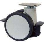 デザインキャスター ダブルブレーキペダル 岡本工機