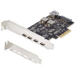 PCI Express拡張カード/PCIe 3.0 x4/4x USB-C + 1x USB-A 3.2 Gen 2 10Gbps/3A15W/Windows Linux/PCIe USB C増設ボード StarTech.com PCI Express拡張カード/PCIe 3.0 x4/4x USB-C + 1x USB-A 3.2 Gen 2 10Gbps/3A15W/Windows Linux/PCIe USB C増設ボード StarTech.com
