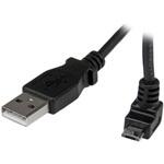 USB 2.0 - マイクロUSBケーブル/1m/L型上向きMicro-B/Type-A to Micro USB/オス-オス/ブラック/データ転送・同期用 StarTech.com USB 2.0 - マイクロUSBケーブル/1m/L型上向きMicro-B/Type-A to Micro USB/オス-オス/ブラック/データ転送・同期用 StarTech.com
