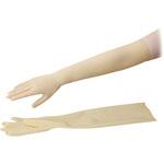 ラテックスロング手袋パウダーフリー アズワン