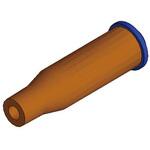 B2768D スリーブ組品 オレンジ HAKKO(白光)