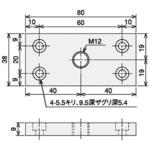 フットベース 4080SS SUS(エスユーエス)